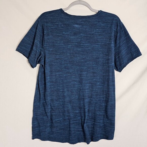 Men's HOLLISTER CA Short Sleeve T Shirt HEATHERED BLUE size M Casual Comfortable - Picture 7 of 7